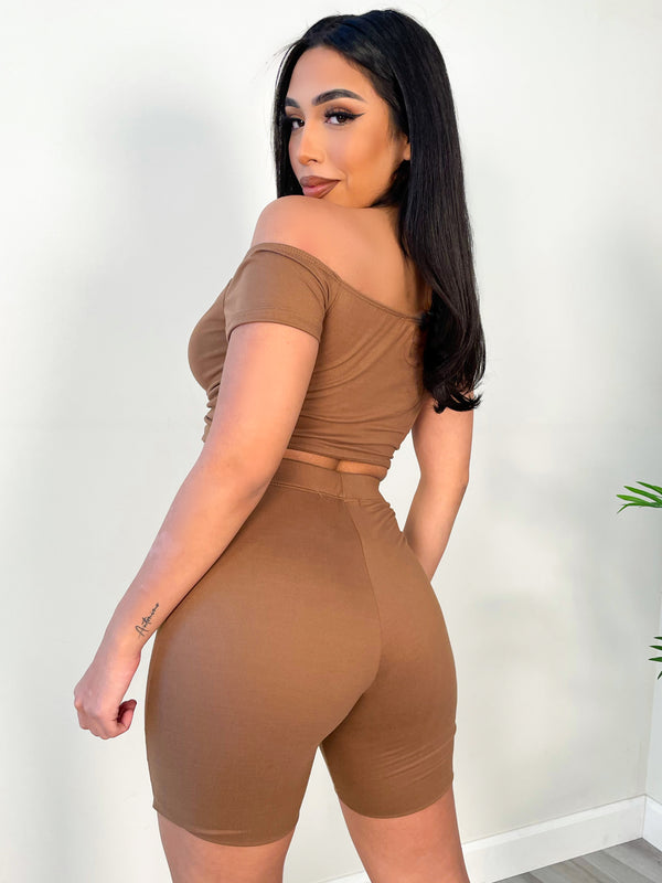 Naz 2 Piece (Mocha) - Laura's Boutique, Inc