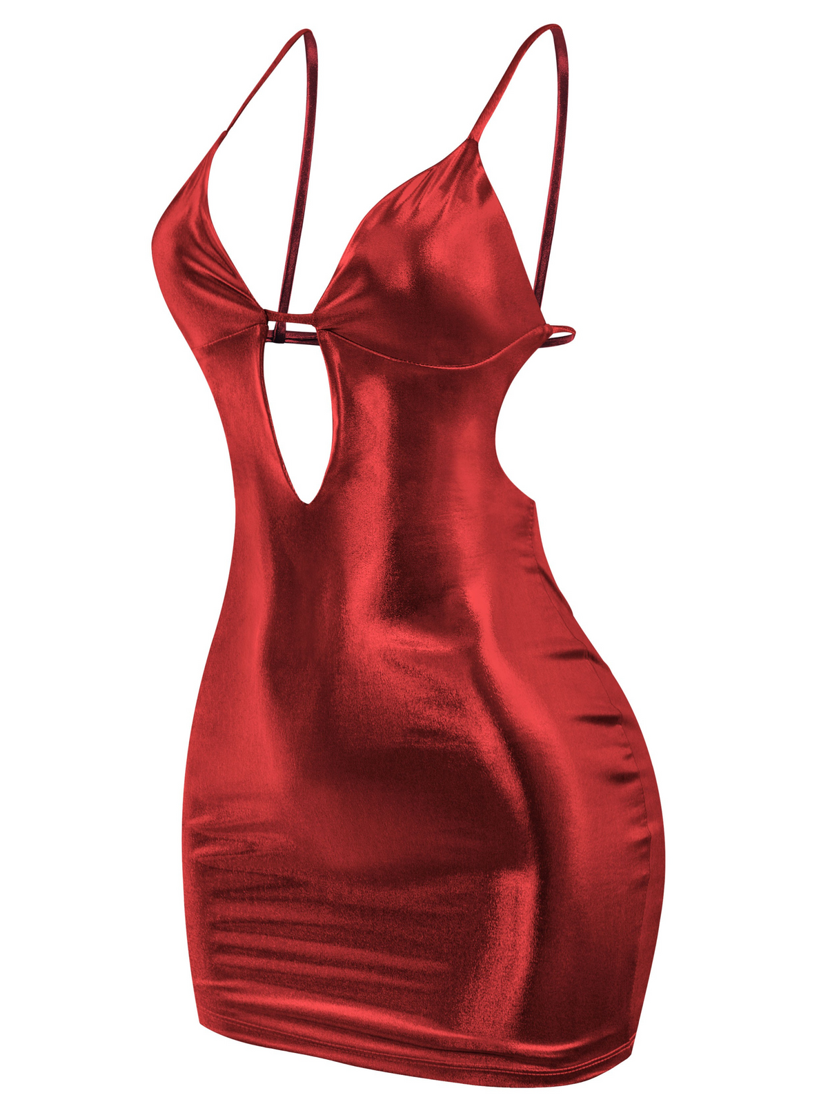 Alyssa Mini Dress (Red)