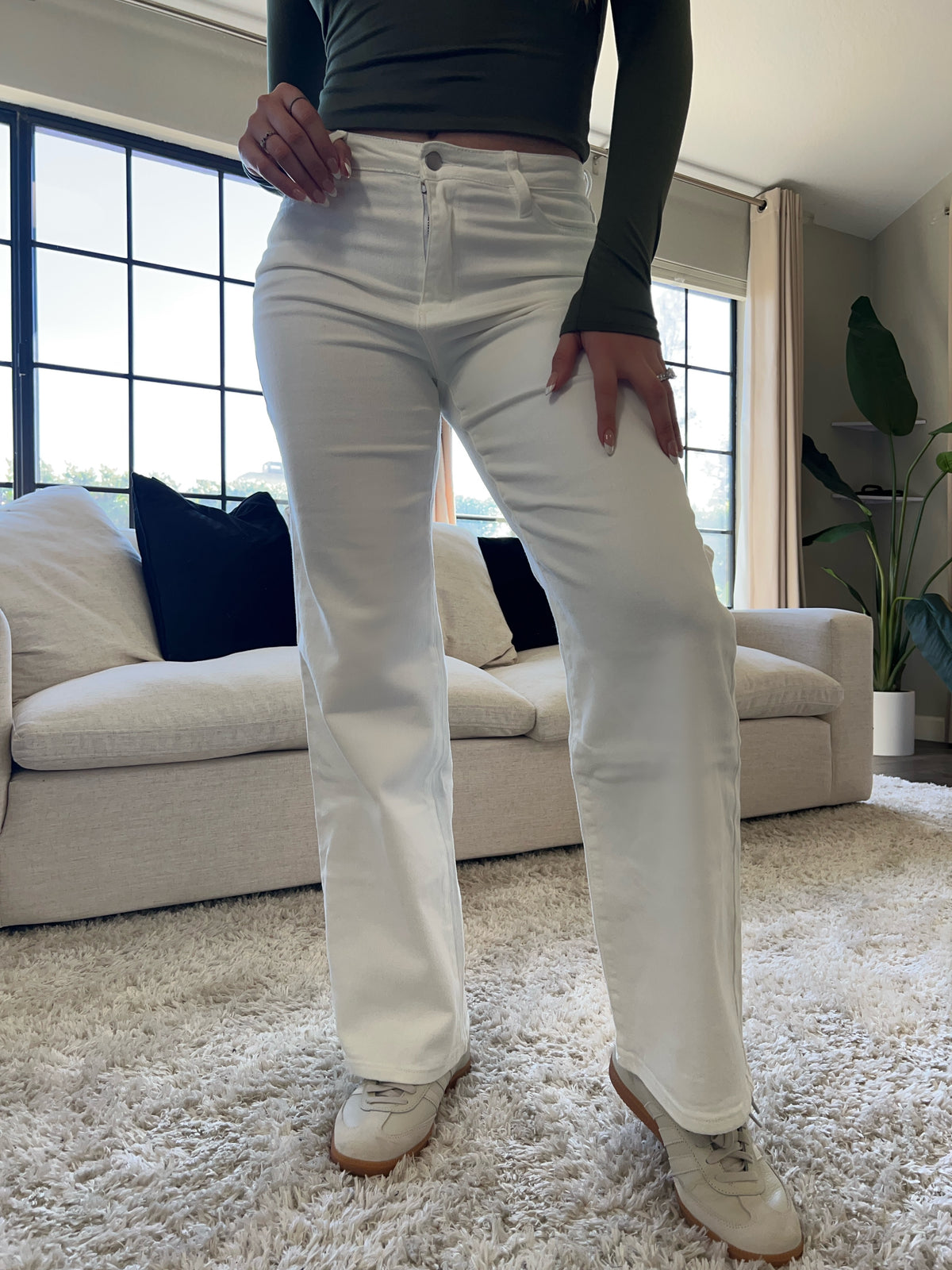 Miriam Jeans (White)