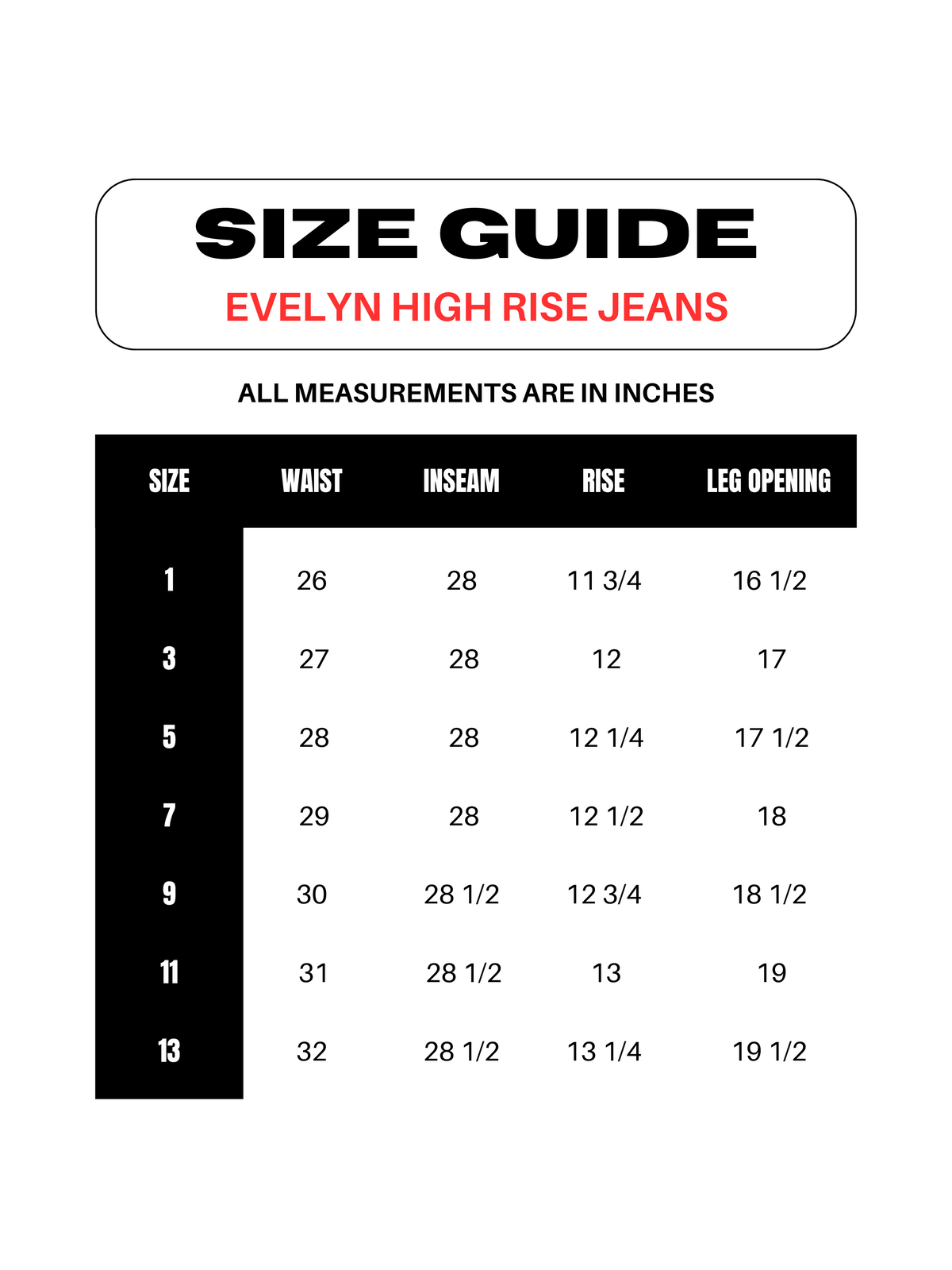 Evelyn High Rise Jeans (Dark Denim)