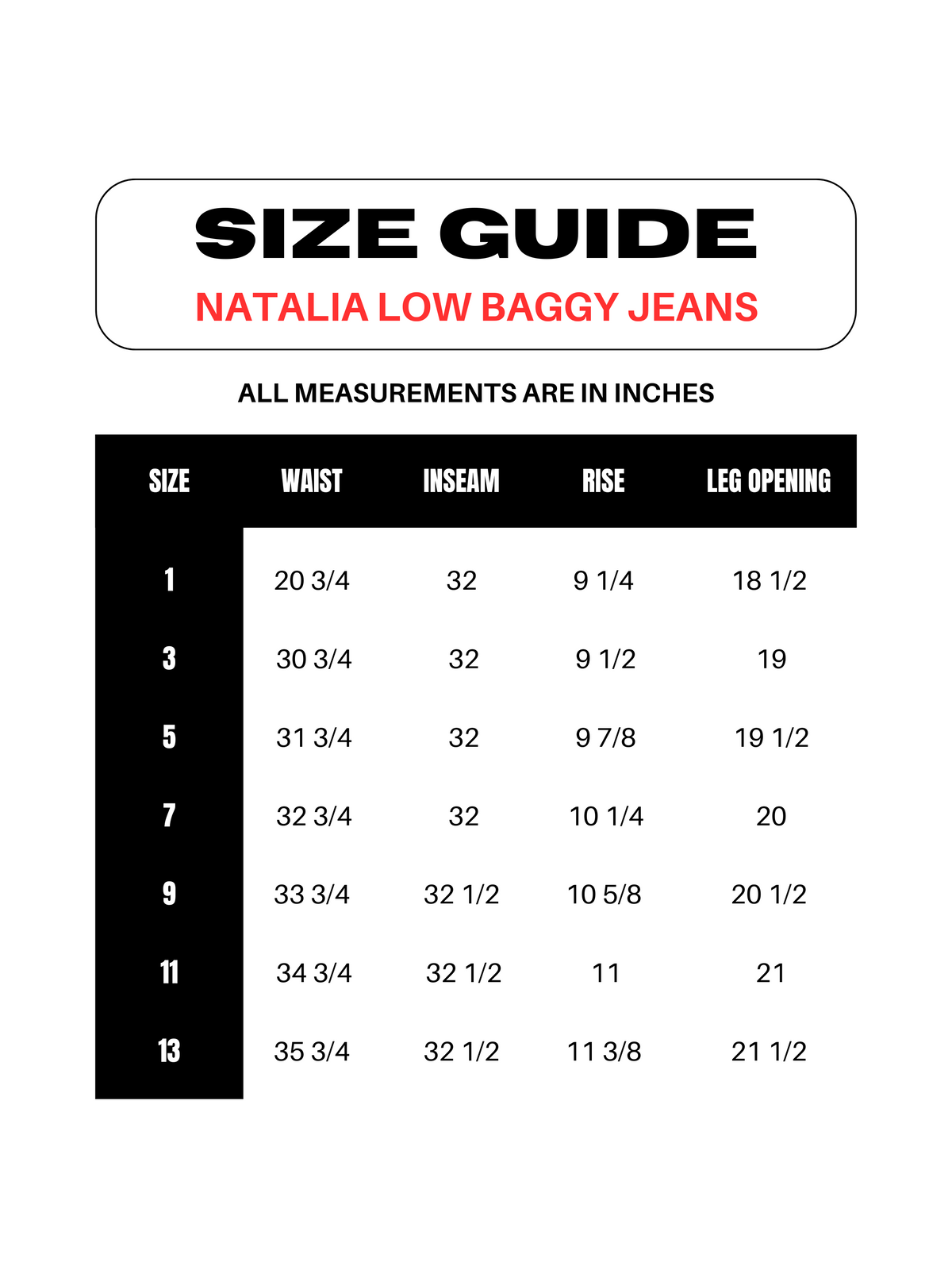 Natalia Low Baggy Jeans (Light Denim)