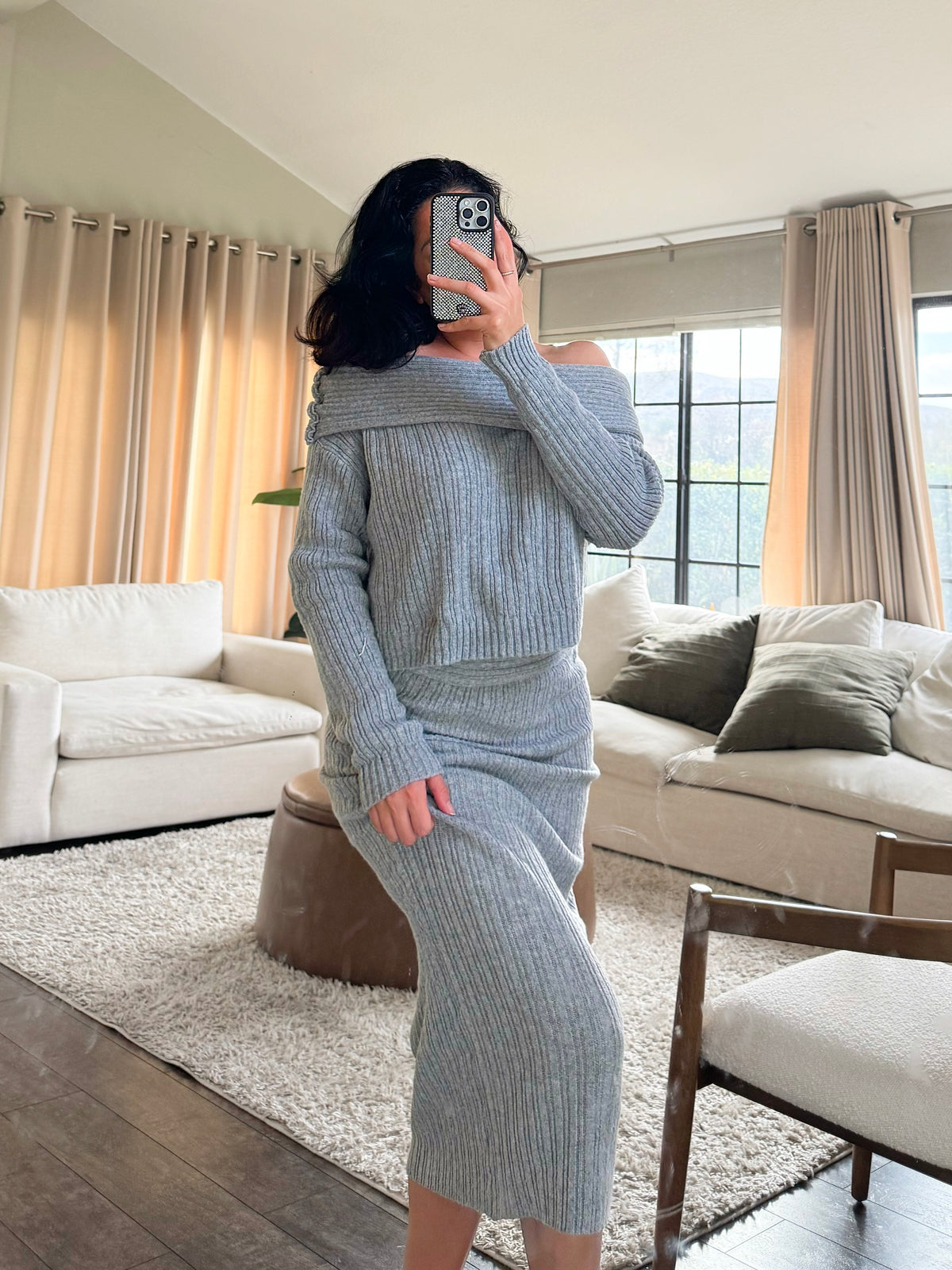 Sylvia 2 Piece (Gray)