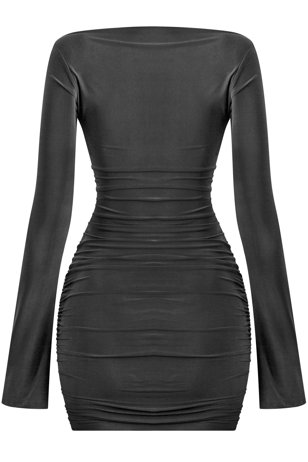 Nancy Long Sleeve Dress (Black)