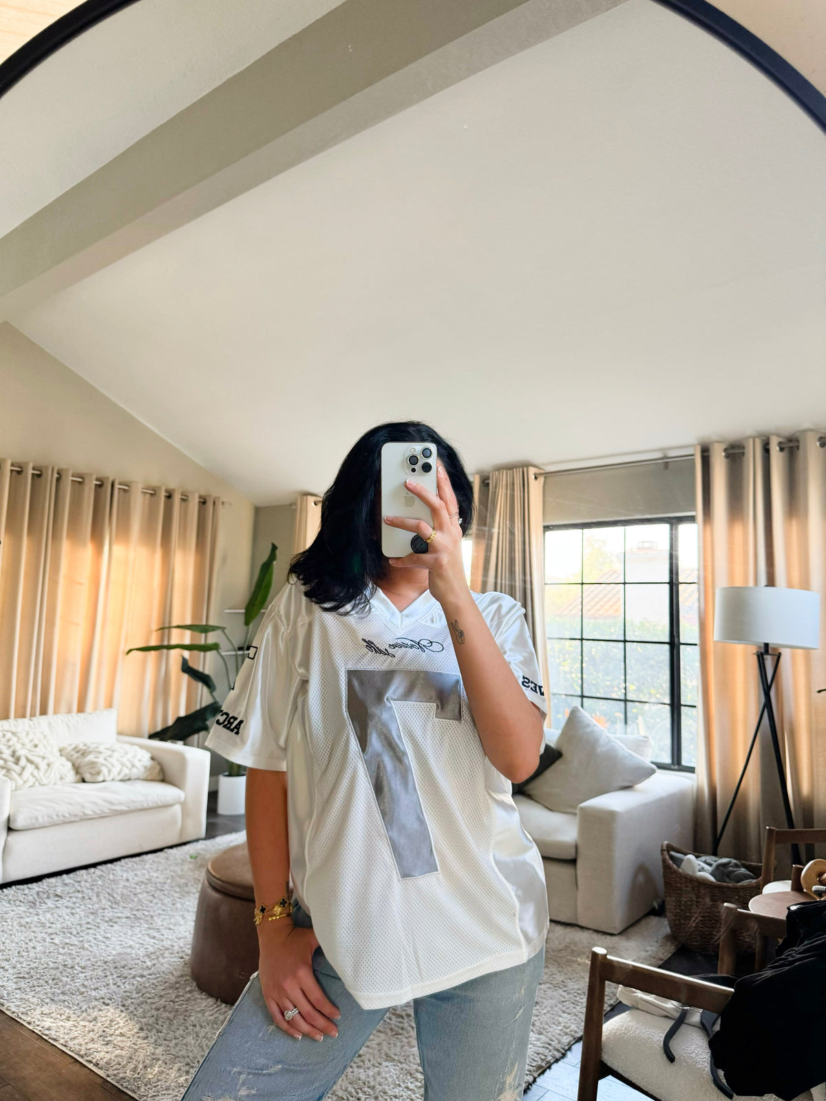 Sandra Oversized Jersey (White)