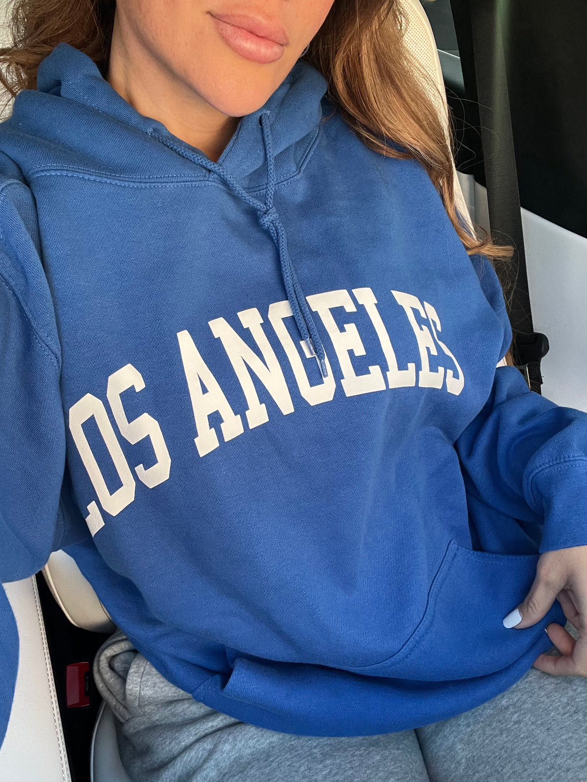 LA Hoodie (Royal Blue)