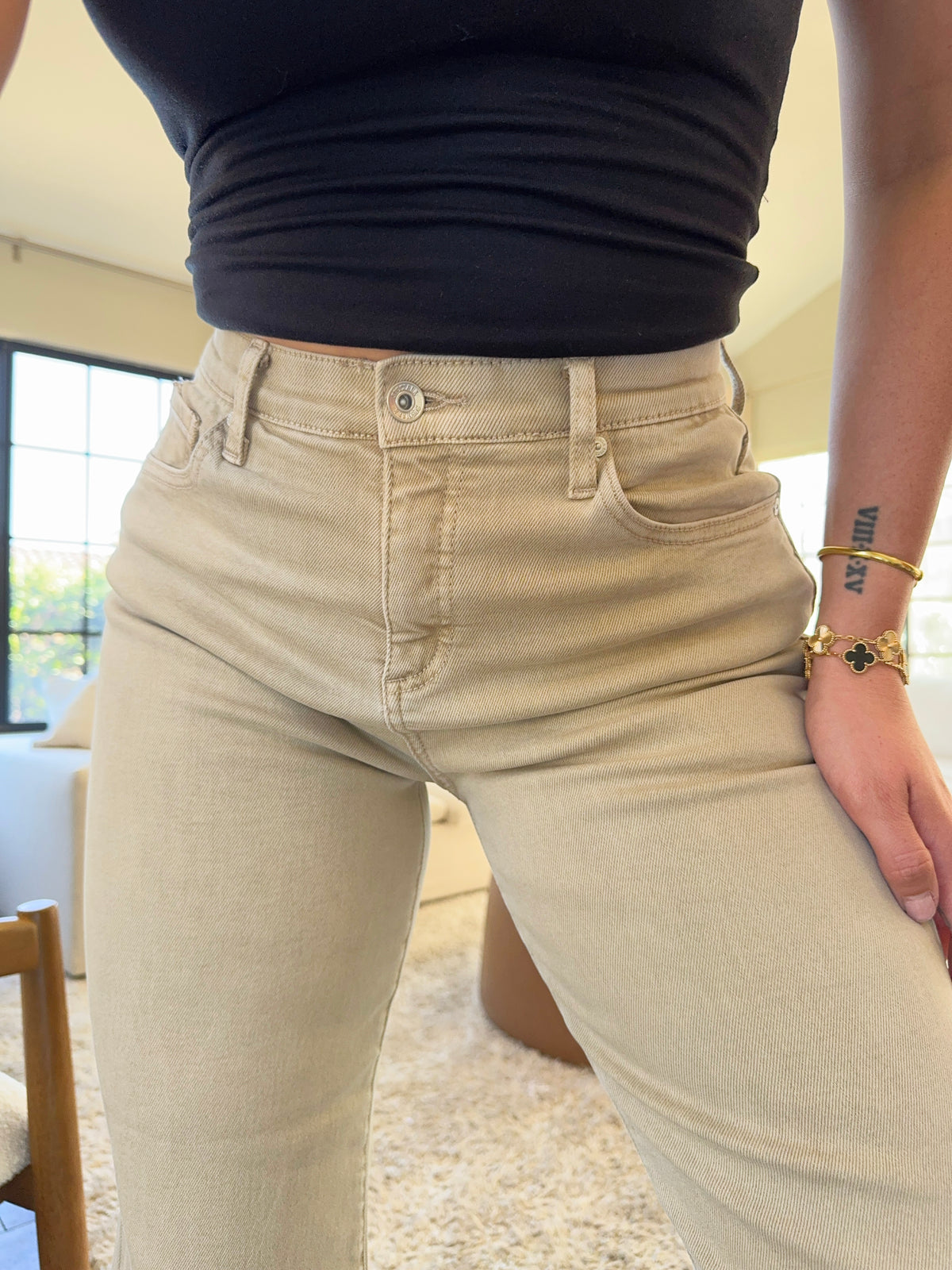 Gemma Jeans (Beige)