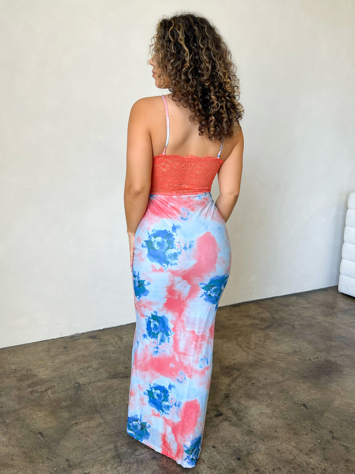 Isabel Maxi Dress (Blue Multi)