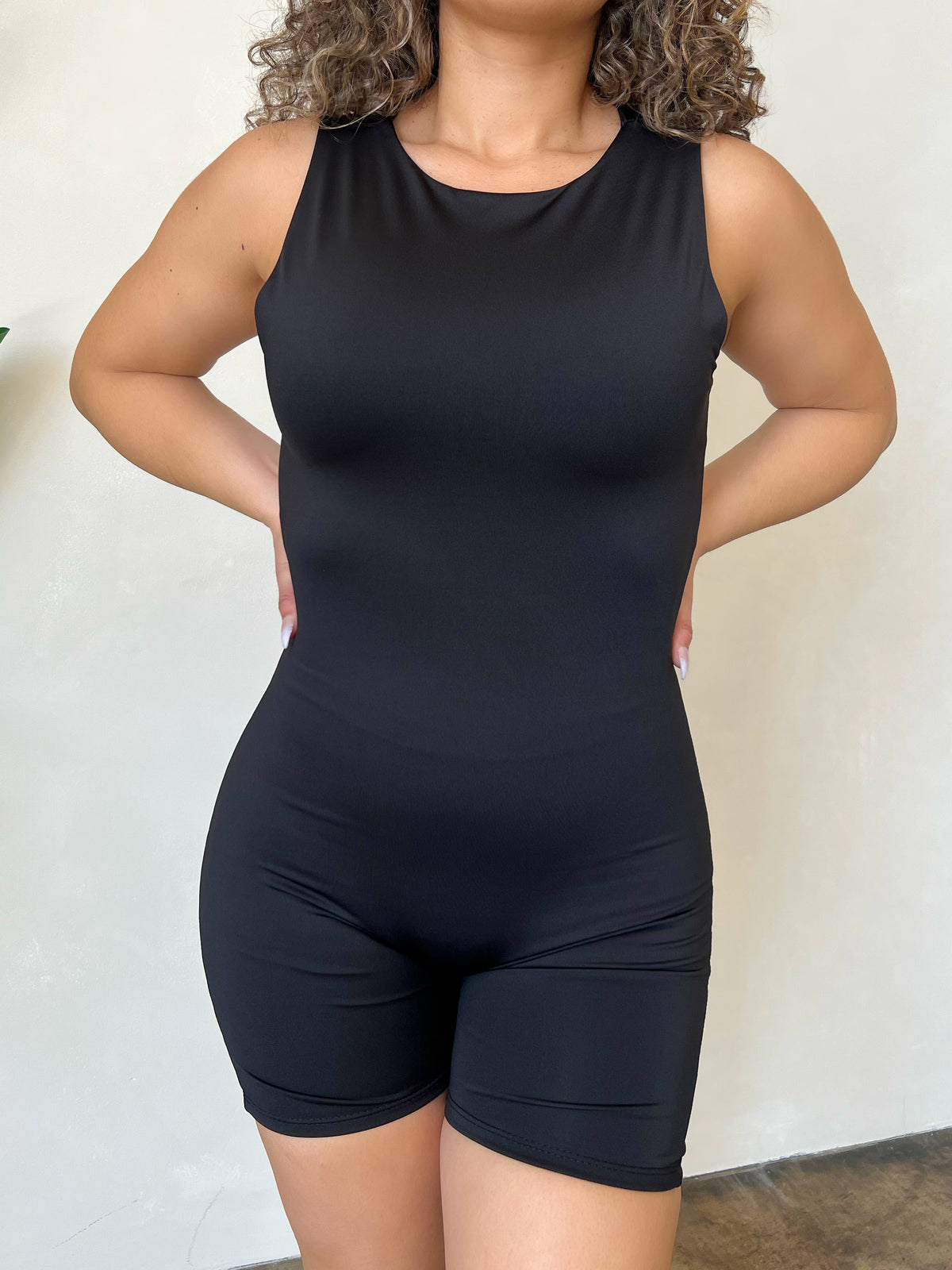 Eliza Romper (Black)