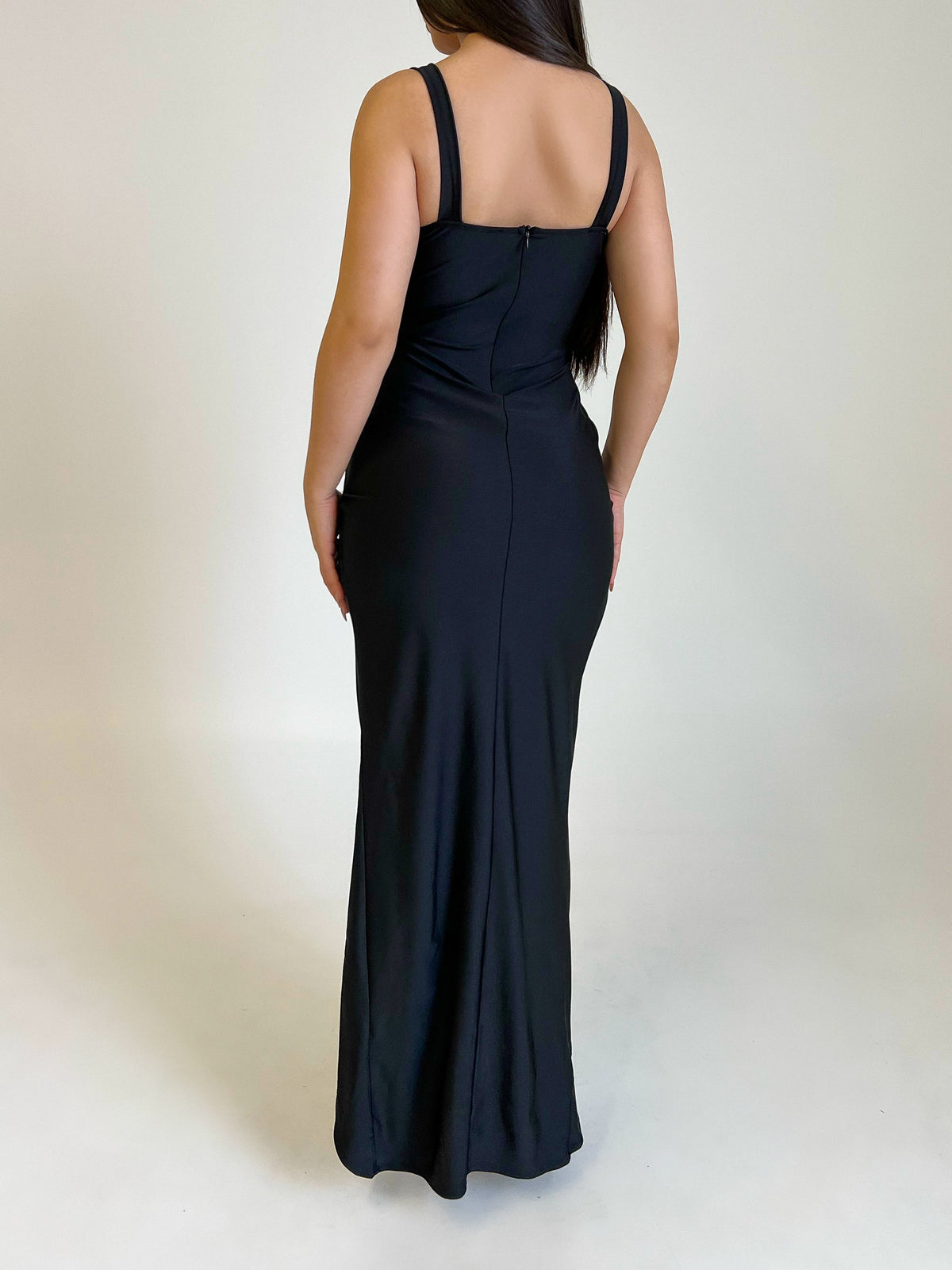Rylie Long Dress (Black)