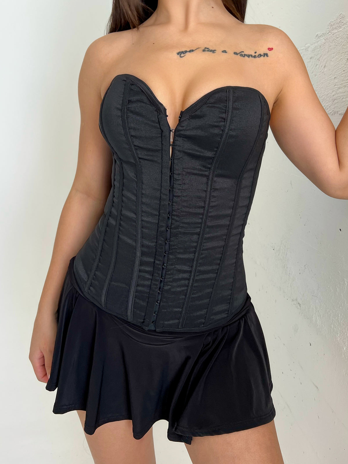 Cynthia Corset Top (Black)