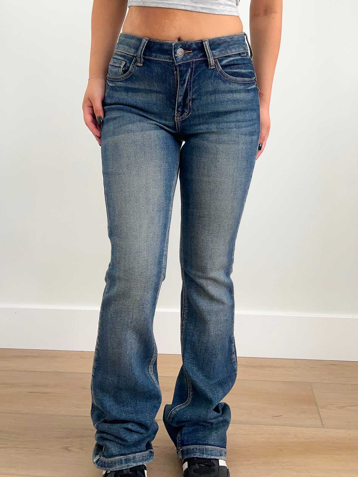 Jocelyn Bootcut Jeans (Dark Denim)