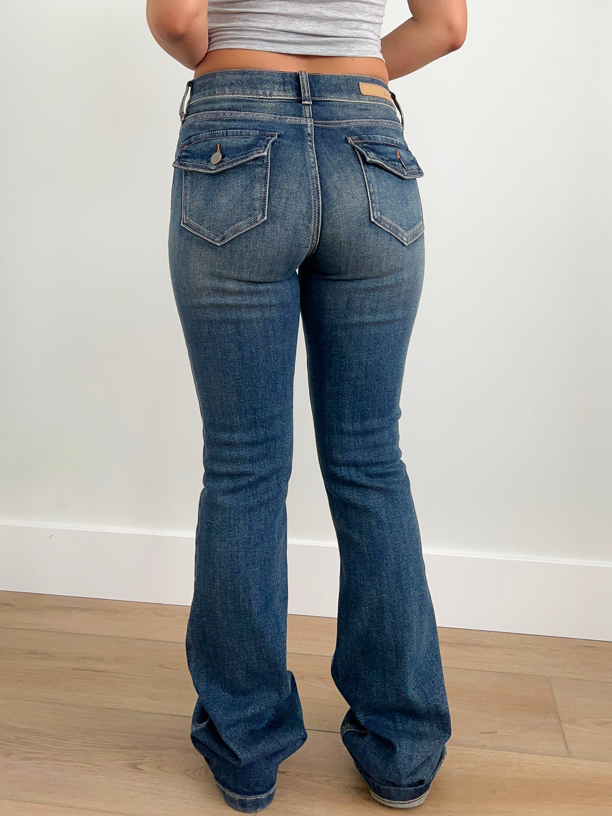 Jocelyn Bootcut Jeans (Dark Denim)