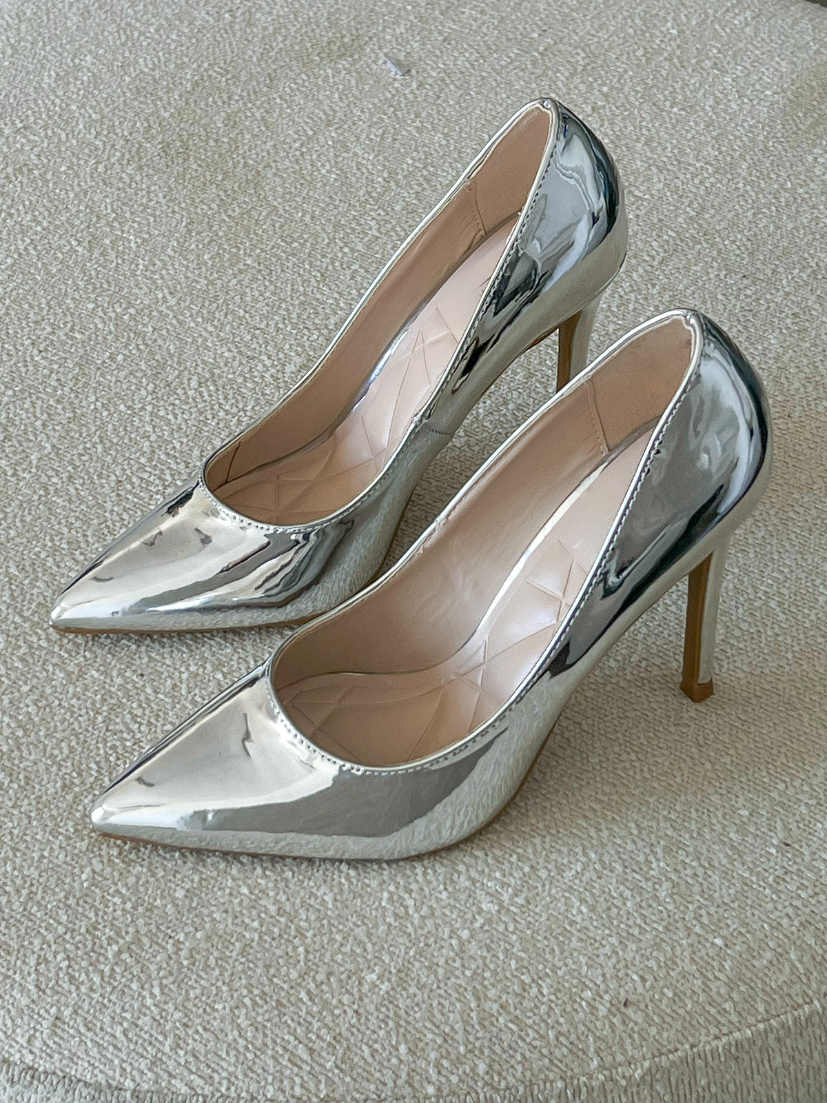 Julia Heels (Silver)