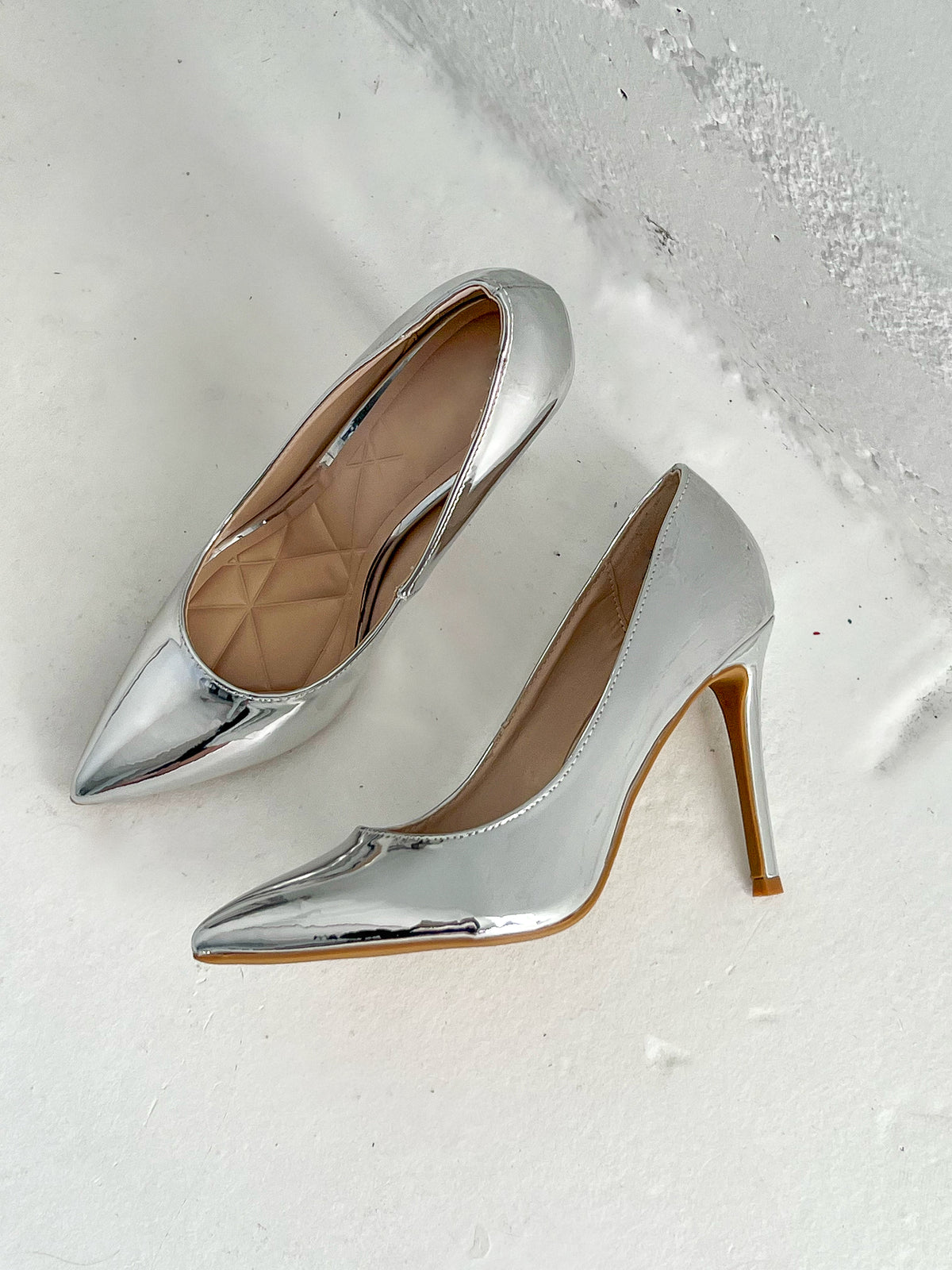 Julia Heels (Silver)