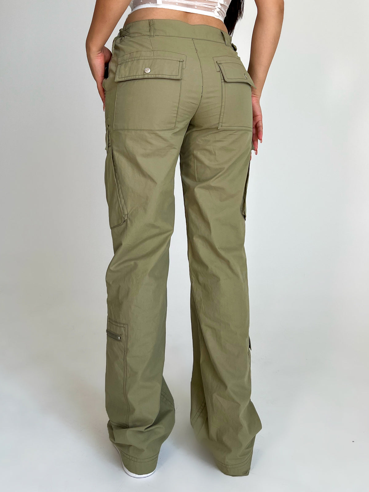 Karen Cargo Pants (Olive)