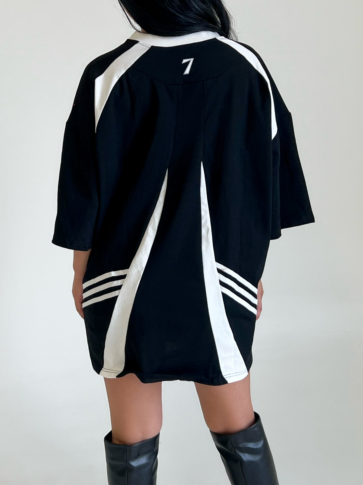 Samantha Oversized Jersey (Black)