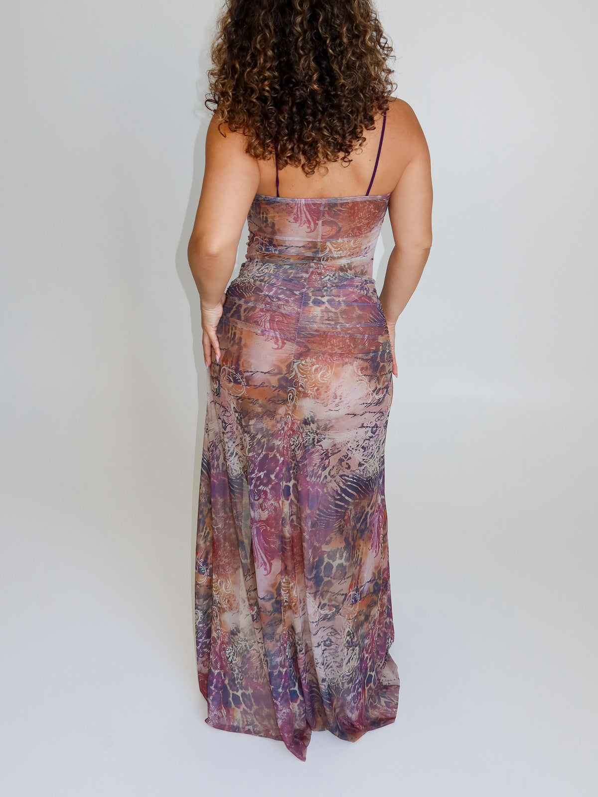 samantha purple dress Samantha Witch With Iridescent Purple Dress