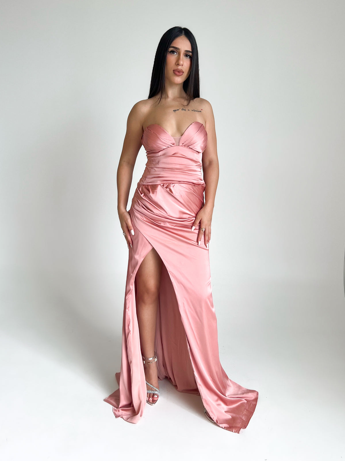 Brandi Long Dress (Mauve) Large Brandi Long Dress (Mauve) Large