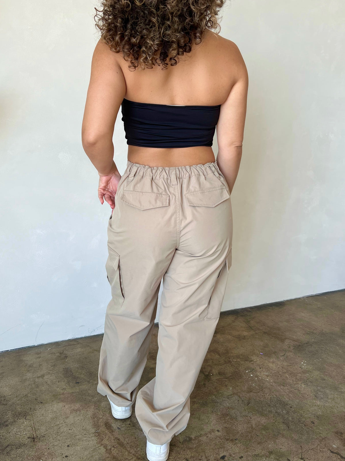 Paige Cargo Pants (Khaki)