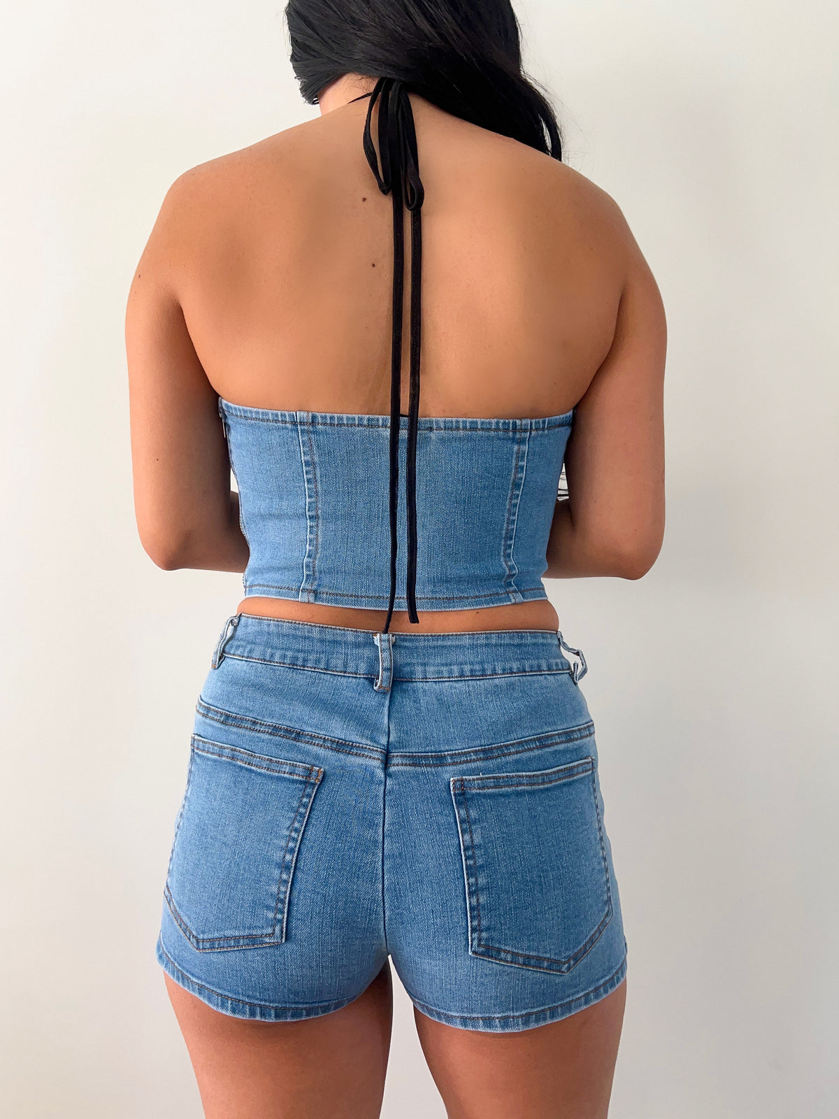 Mariah Denim 2 Piece (Medium Denim)