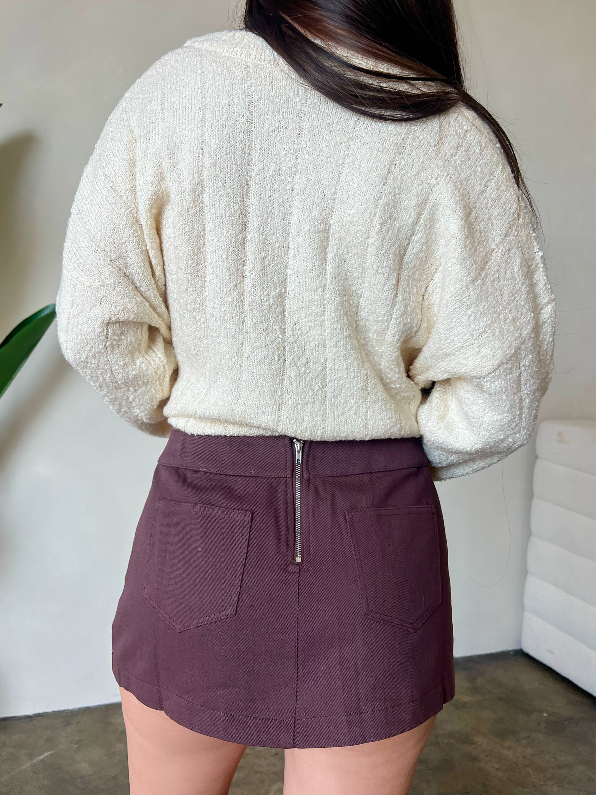 Aimee Skirt (Brown)