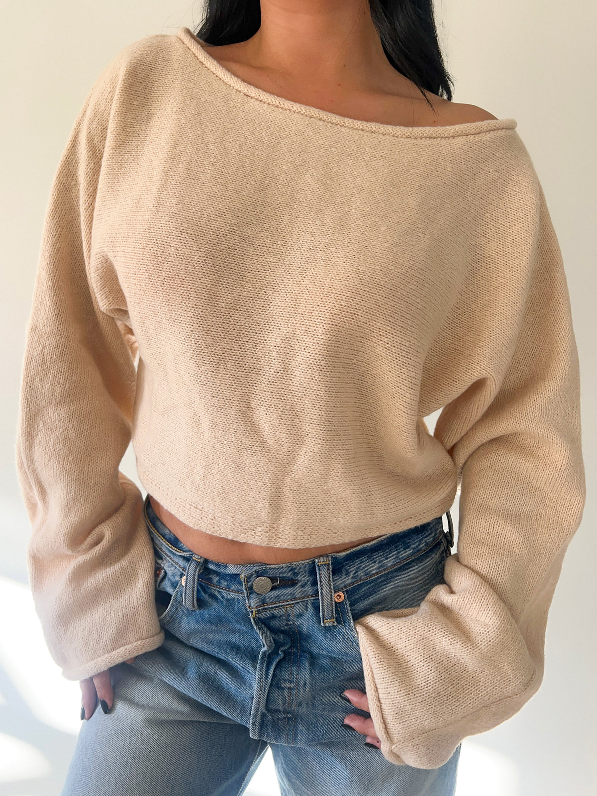 Brandy Sweater (Ivory)