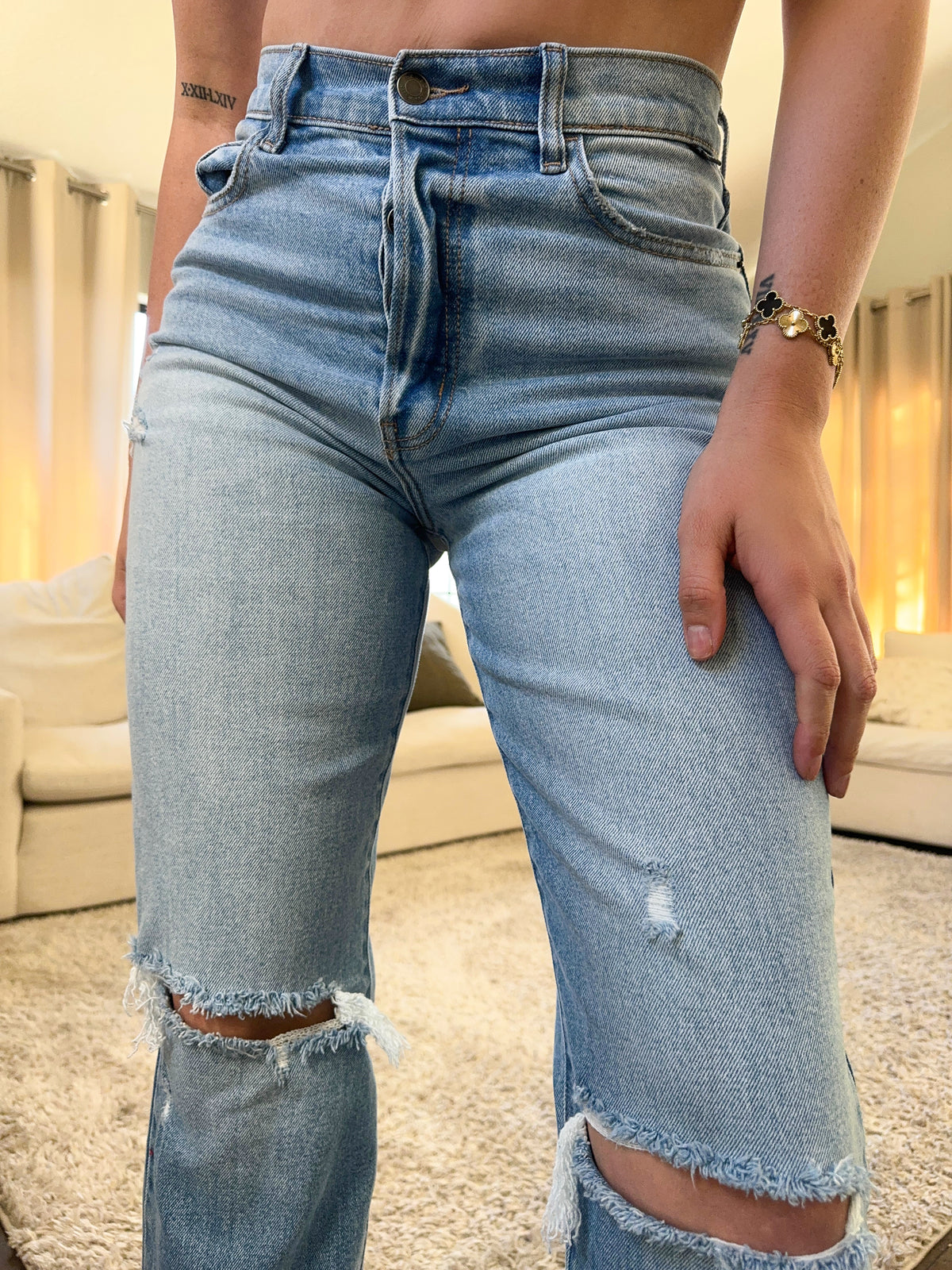 Kaylani Jeans (Lt. Denim)