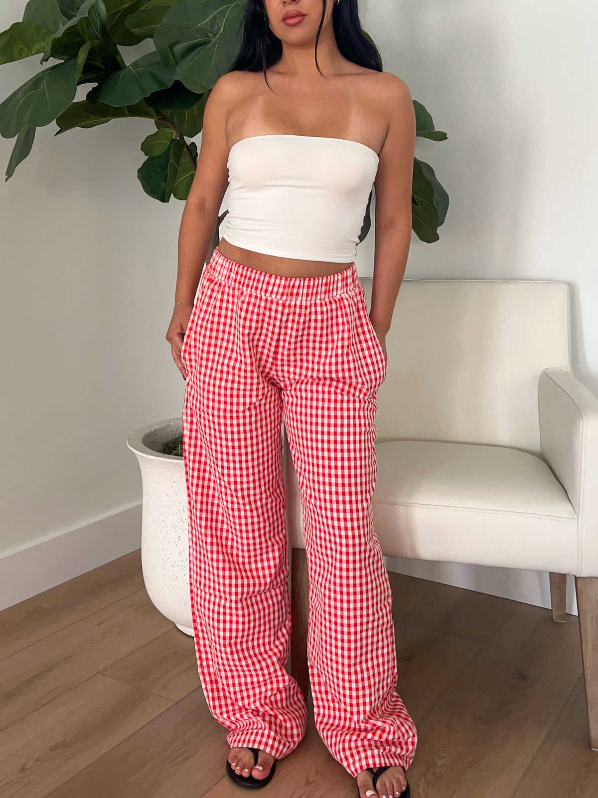 Christine Pants (Red)