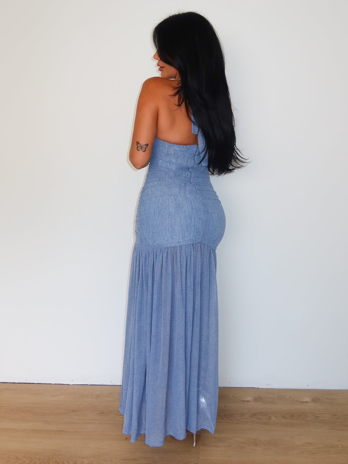 Steph Maxi Dress (Light Blue) - Laura's Boutique, Inc Steph Maxi Dress (Light Blue) - Laura's Boutique, Inc