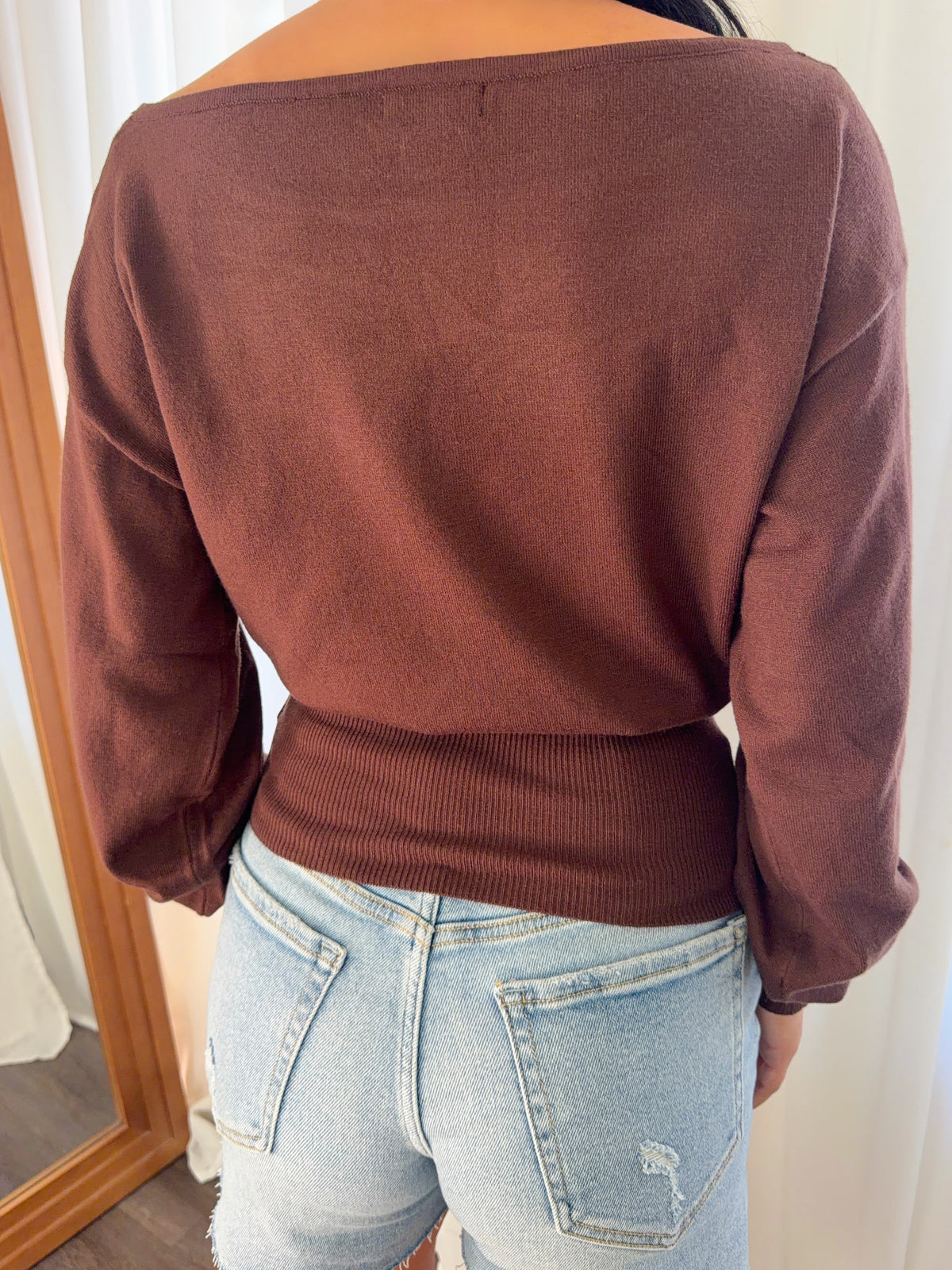 Alicia Sweater (Chocolate)
