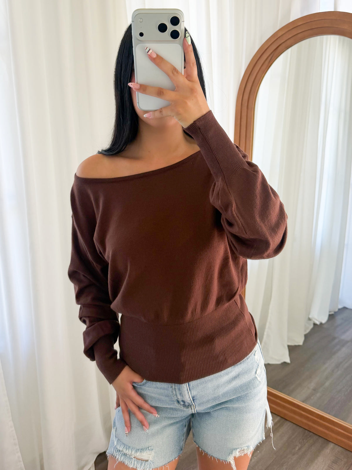 Alicia Sweater (Chocolate)