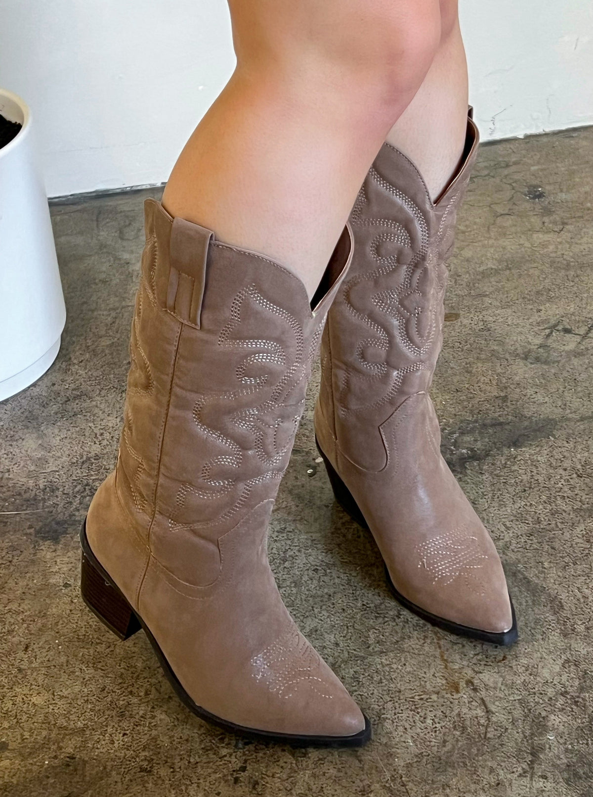 Jessica Boots (Taupe)