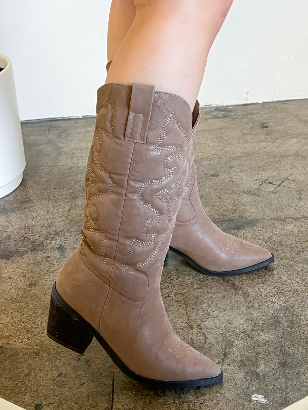 Jessica Boots (Taupe)