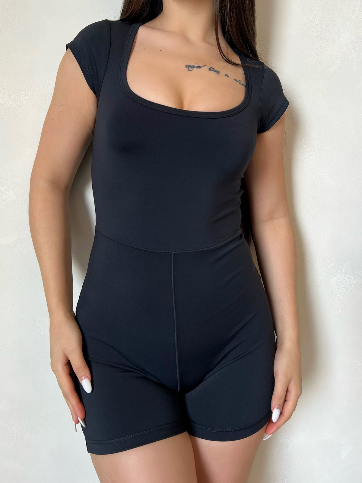 Alexa Romper (Black)