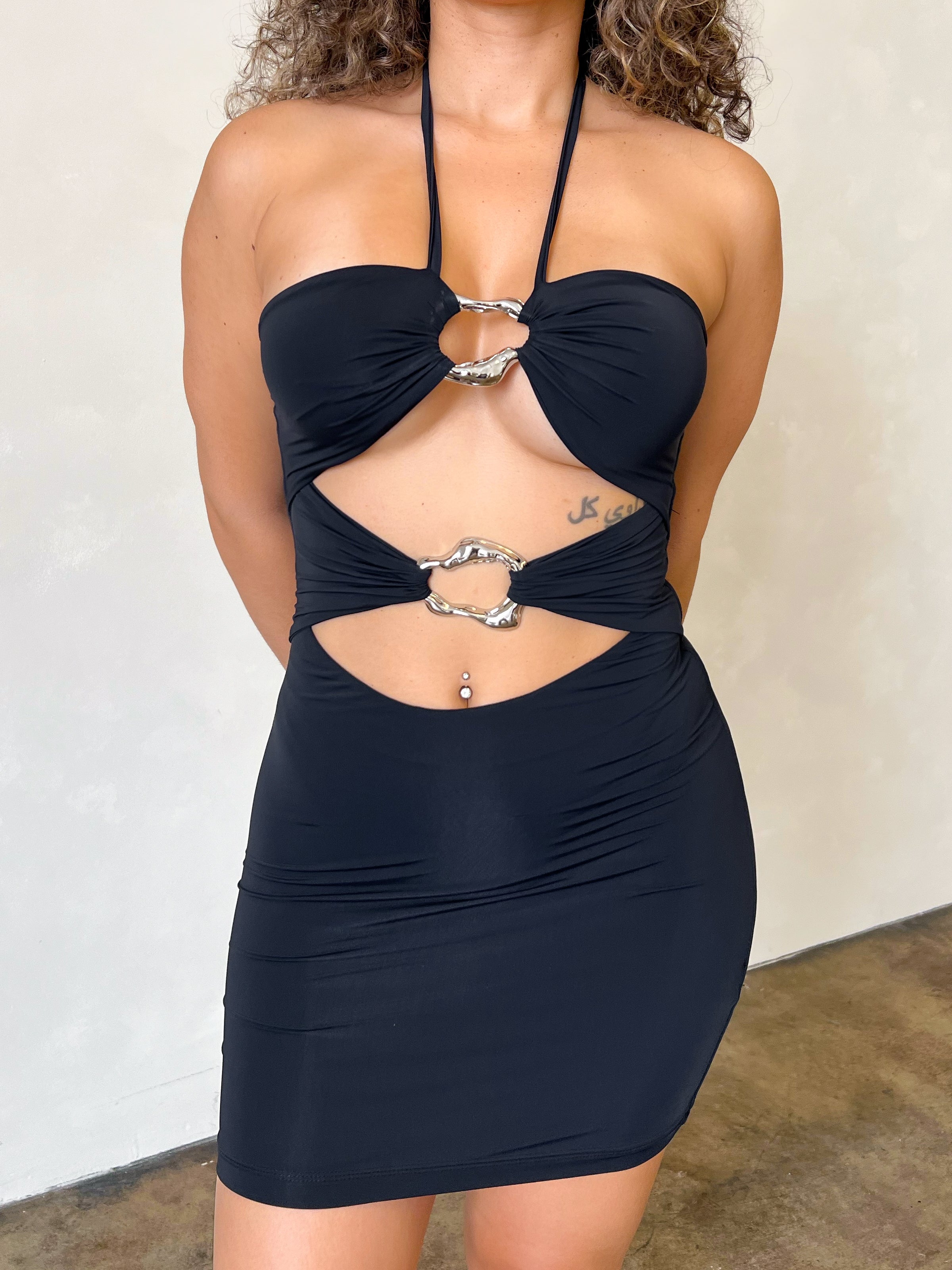 Noemi Mini Dress (Black) - Laura's Boutique, Inc Noemi Mini Dress (Black) - Laura's Boutique, Inc