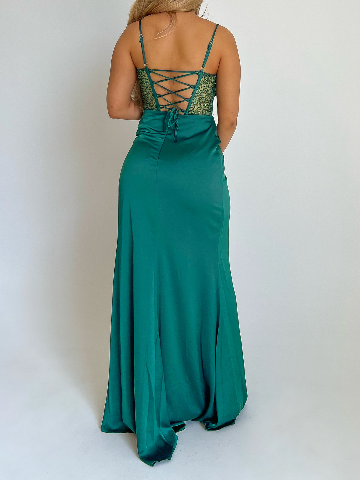 Alexis Dress (Emerald)