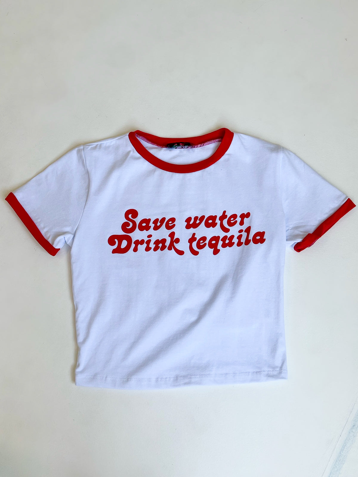 Water &amp; Tequila Top (White)