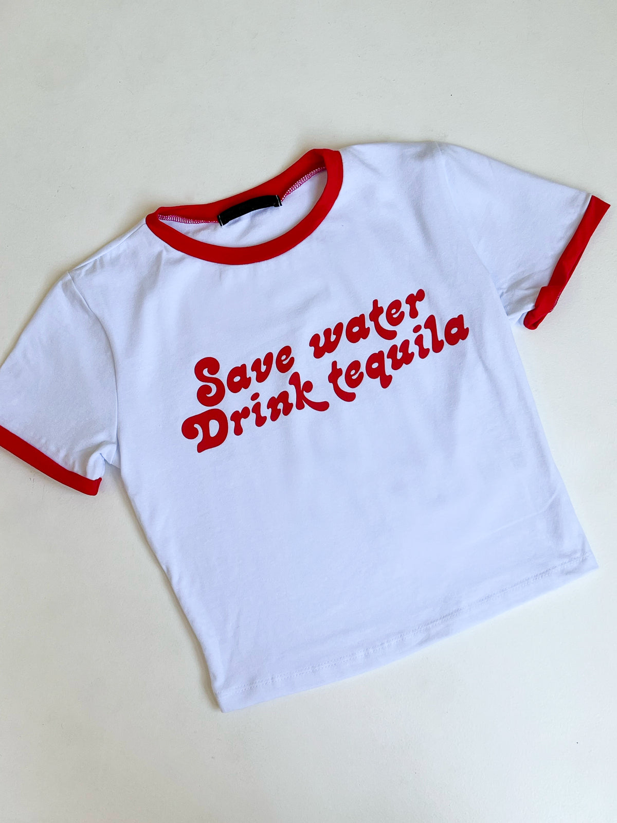 Water &amp; Tequila Top (White)