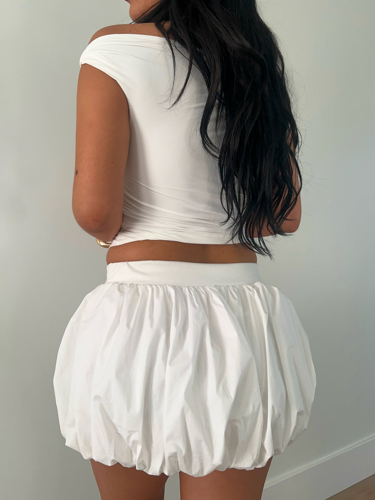 Maria Mini Skirt (White)