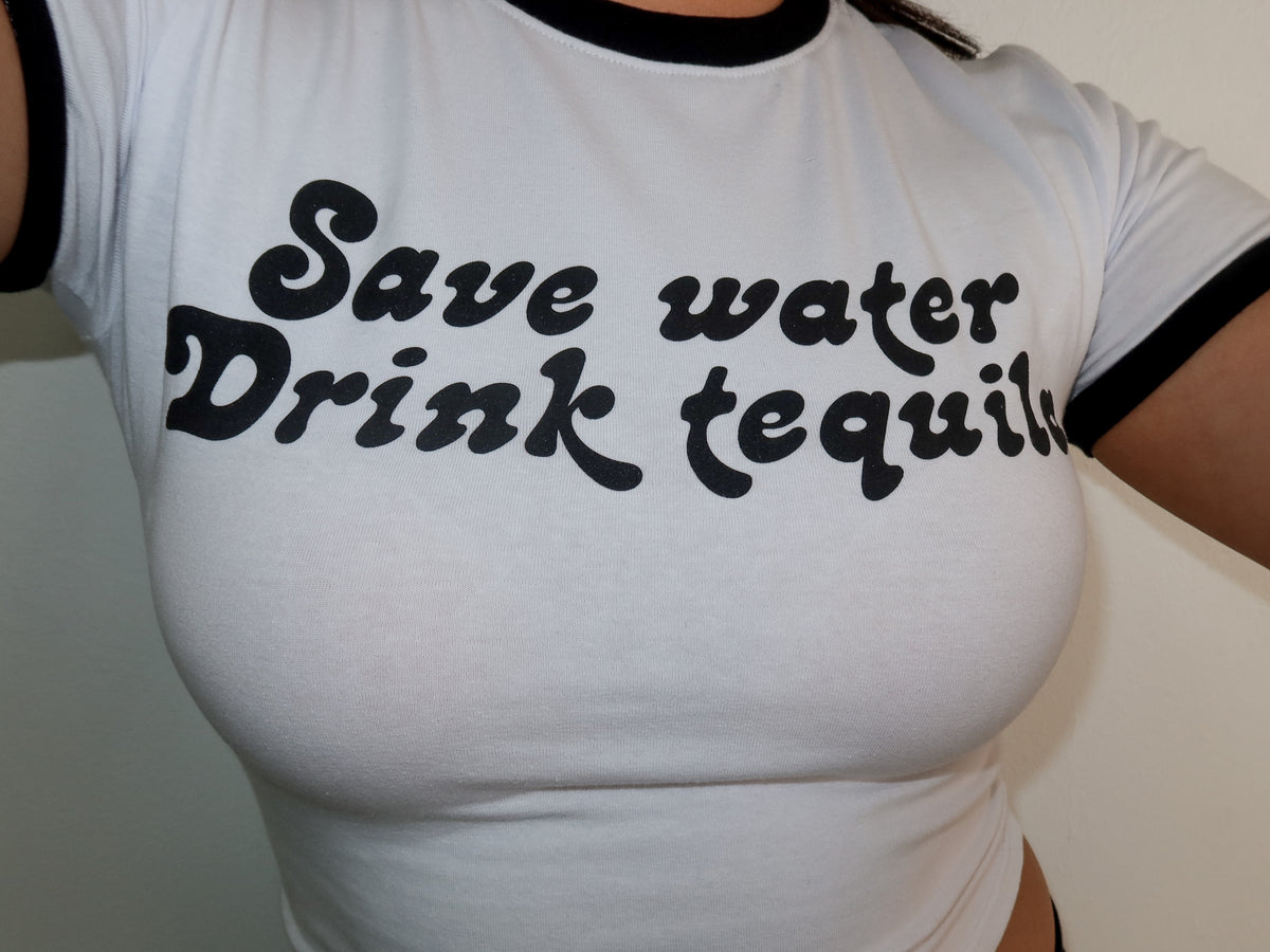 Water &amp; Tequila (White/Black)