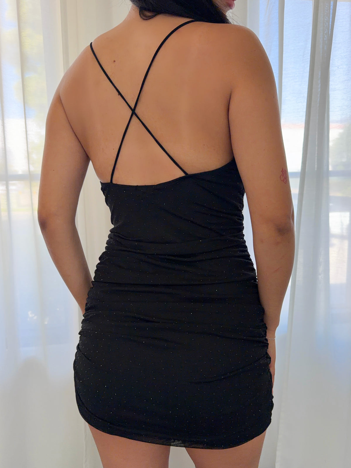 Grace Mesh Dress (Black)