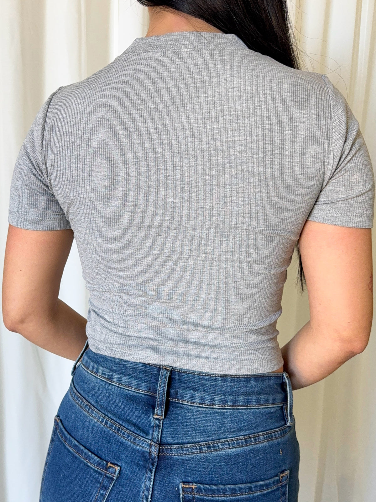 Morelia Baby Tee (Grey)