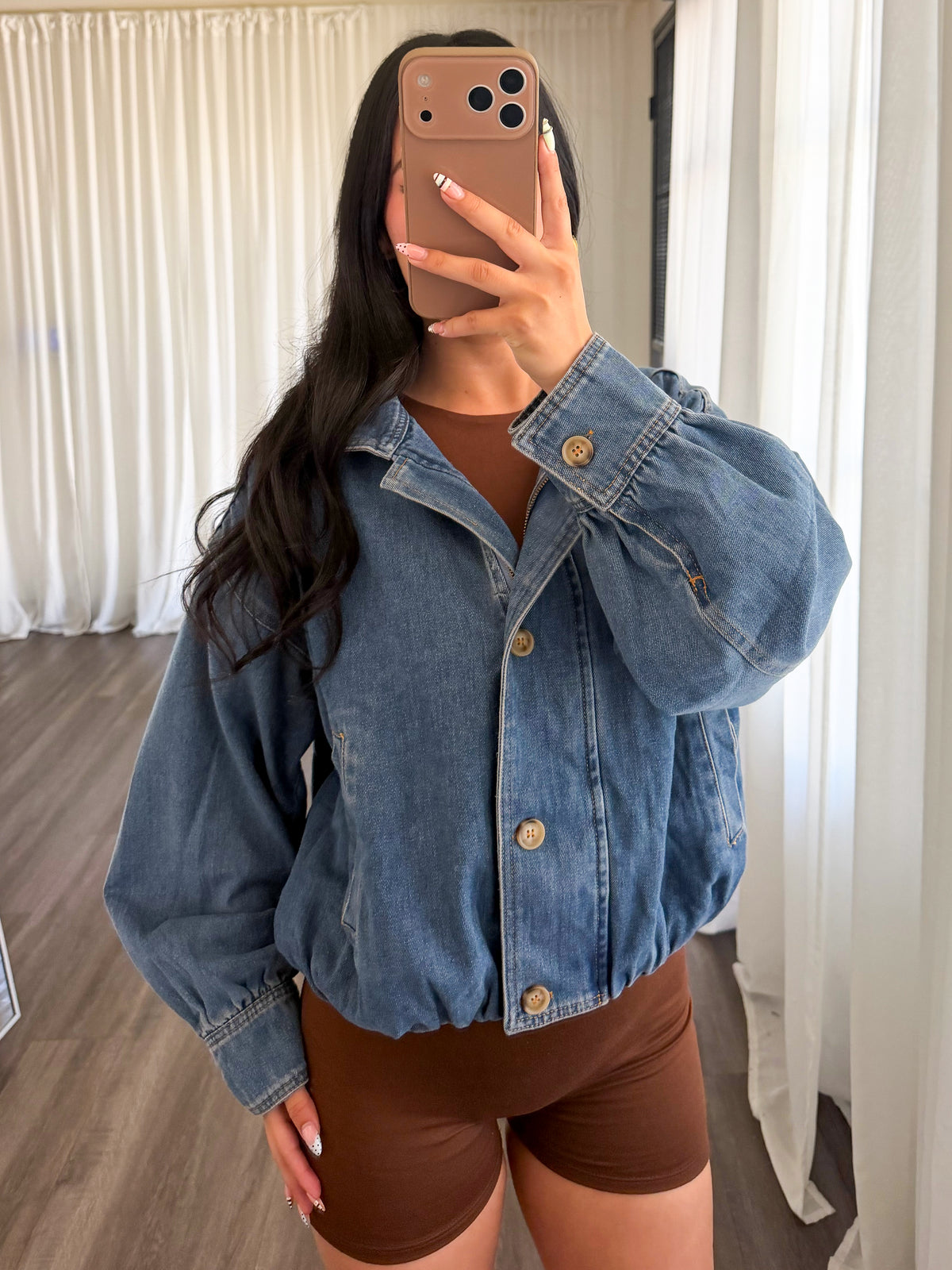 Abigail Jacket (Light Denim)