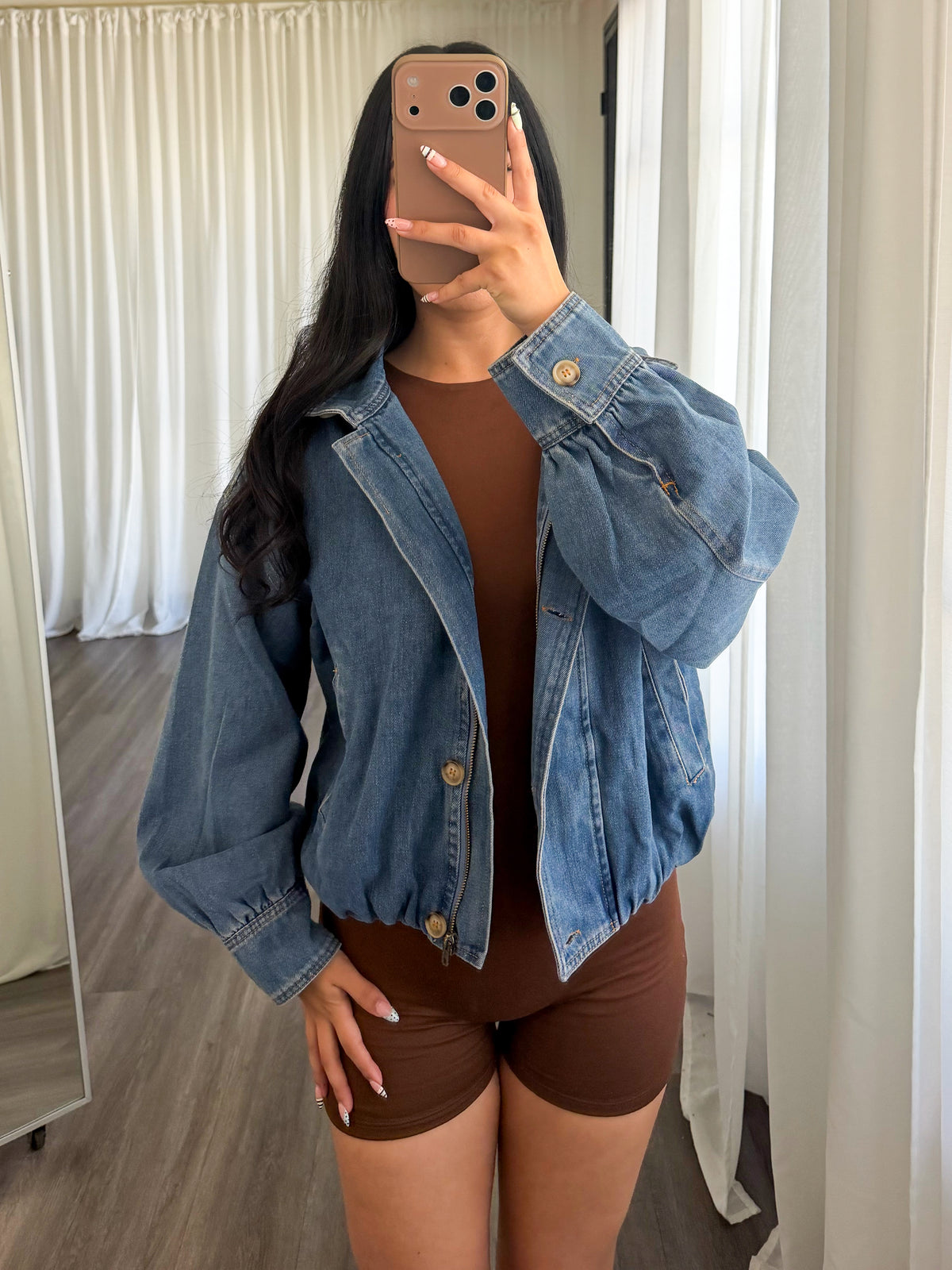 Abigail Jacket (Light Denim)