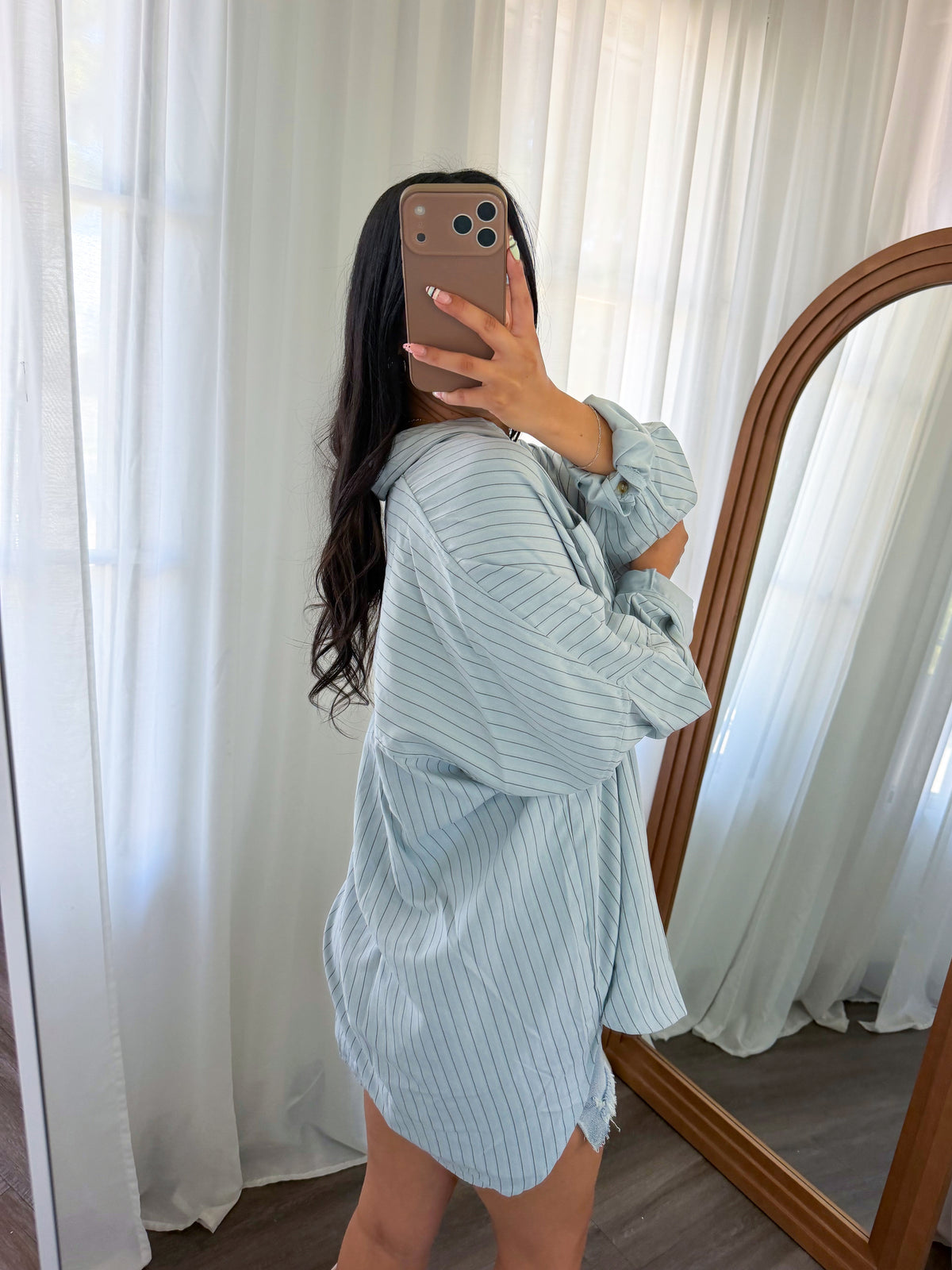 Soraya Button Up (Blue)
