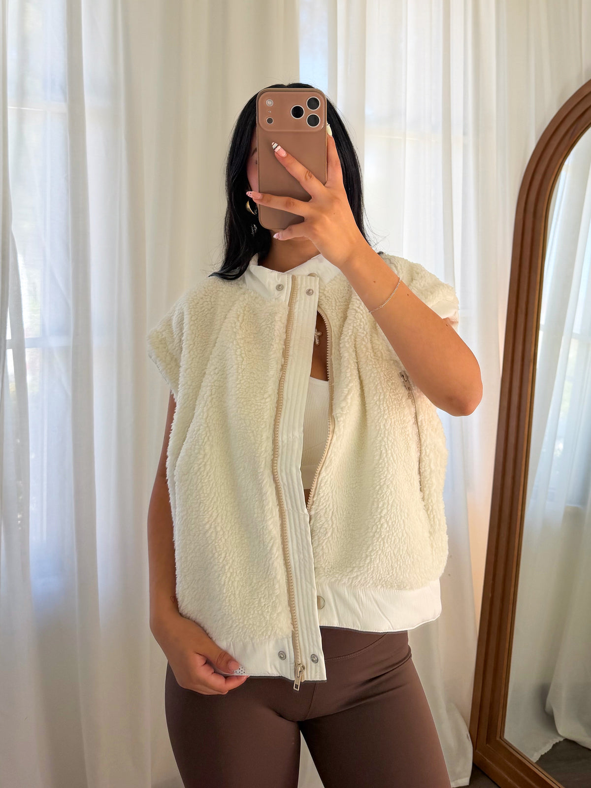 Sophie Vest (Cream)