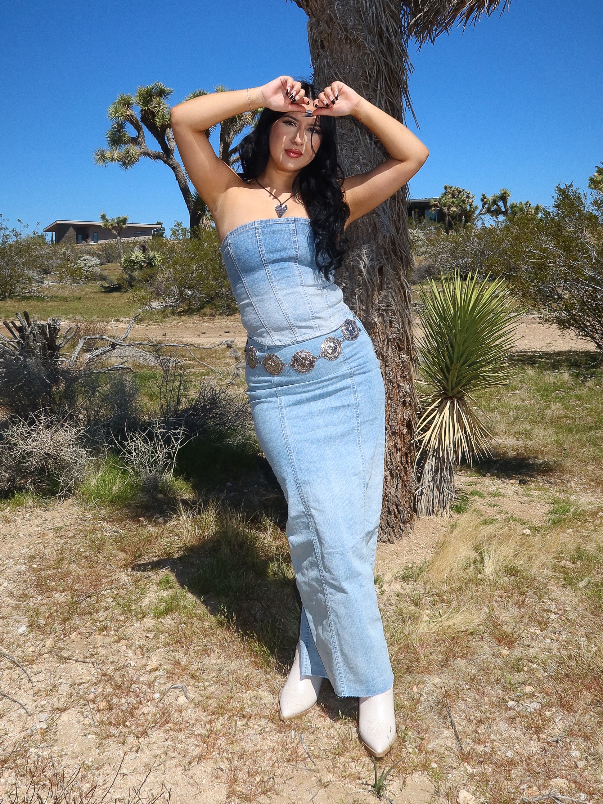 Lauren Denim Piece (Light Denim)