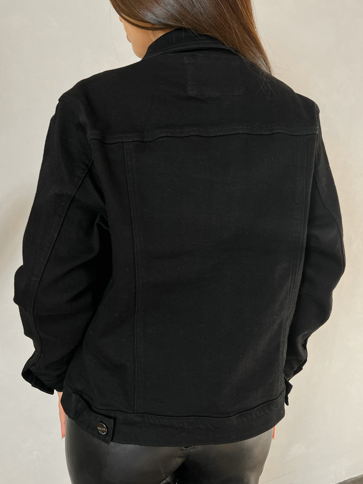 Carolyn Denim Jacket (Black)