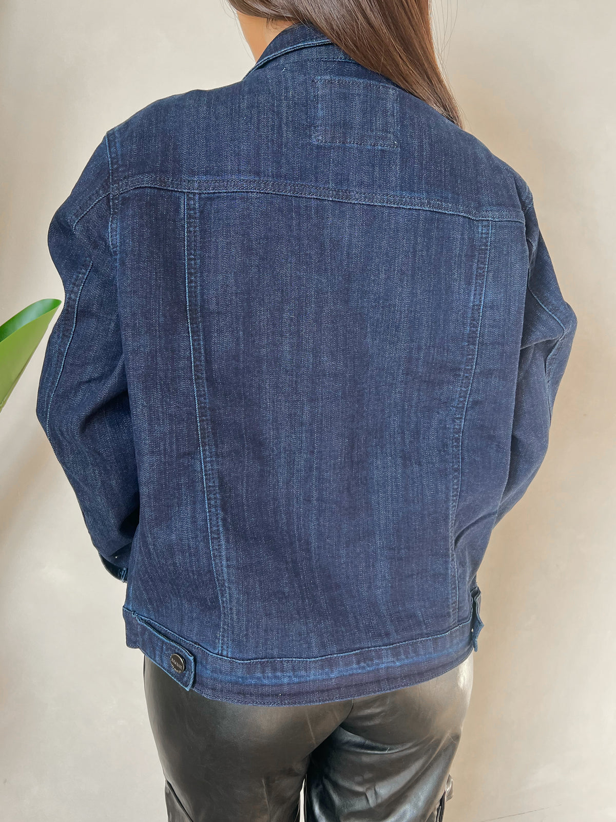 Carolyn Denim Jacket (Dark Denim)