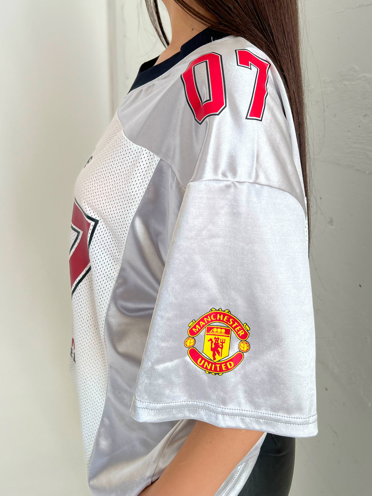 Nahomi Oversized Jersey (White)